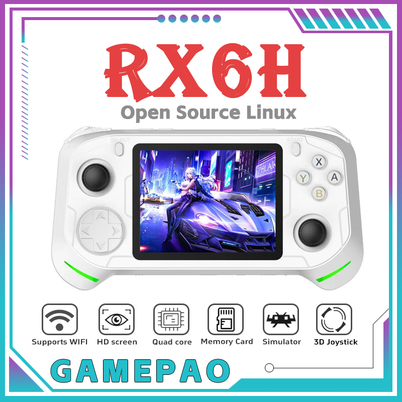 Gaming Console Youtube - Console de Videogame Retro Portátil RX6H