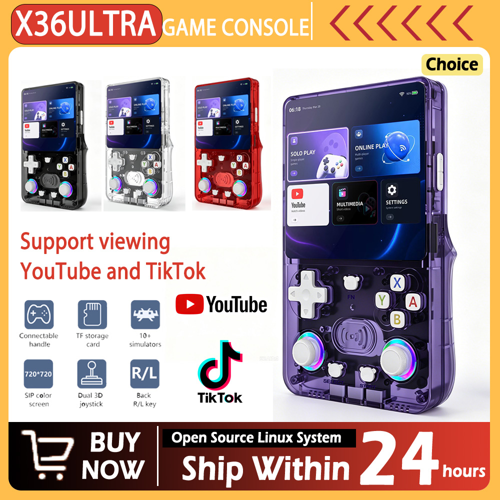 Gaming Console Youtube - Novo console de jogos portátil X36