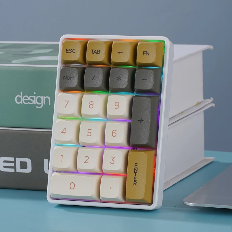 Q21 Gaming Console - Teclado Mecânico ATTACK SHARK K21, Iluminação