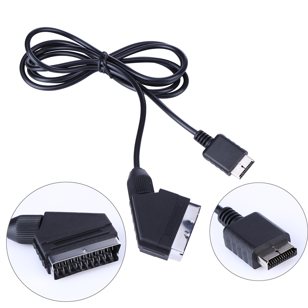 Gaming Console Ps3 - Cabo RGB Scart para PS1, PS2,