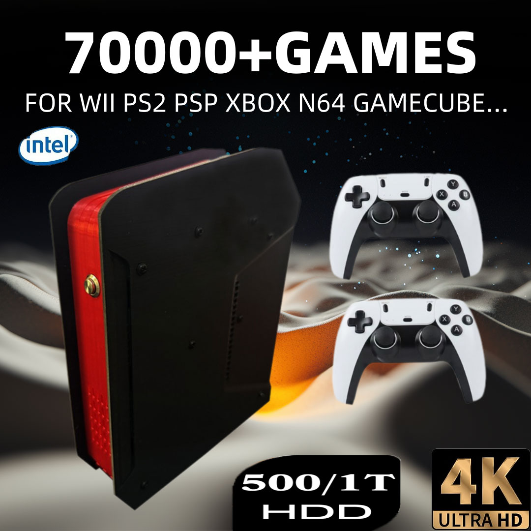 Gaming Console Cartoon - X4 console de videogame retrô com