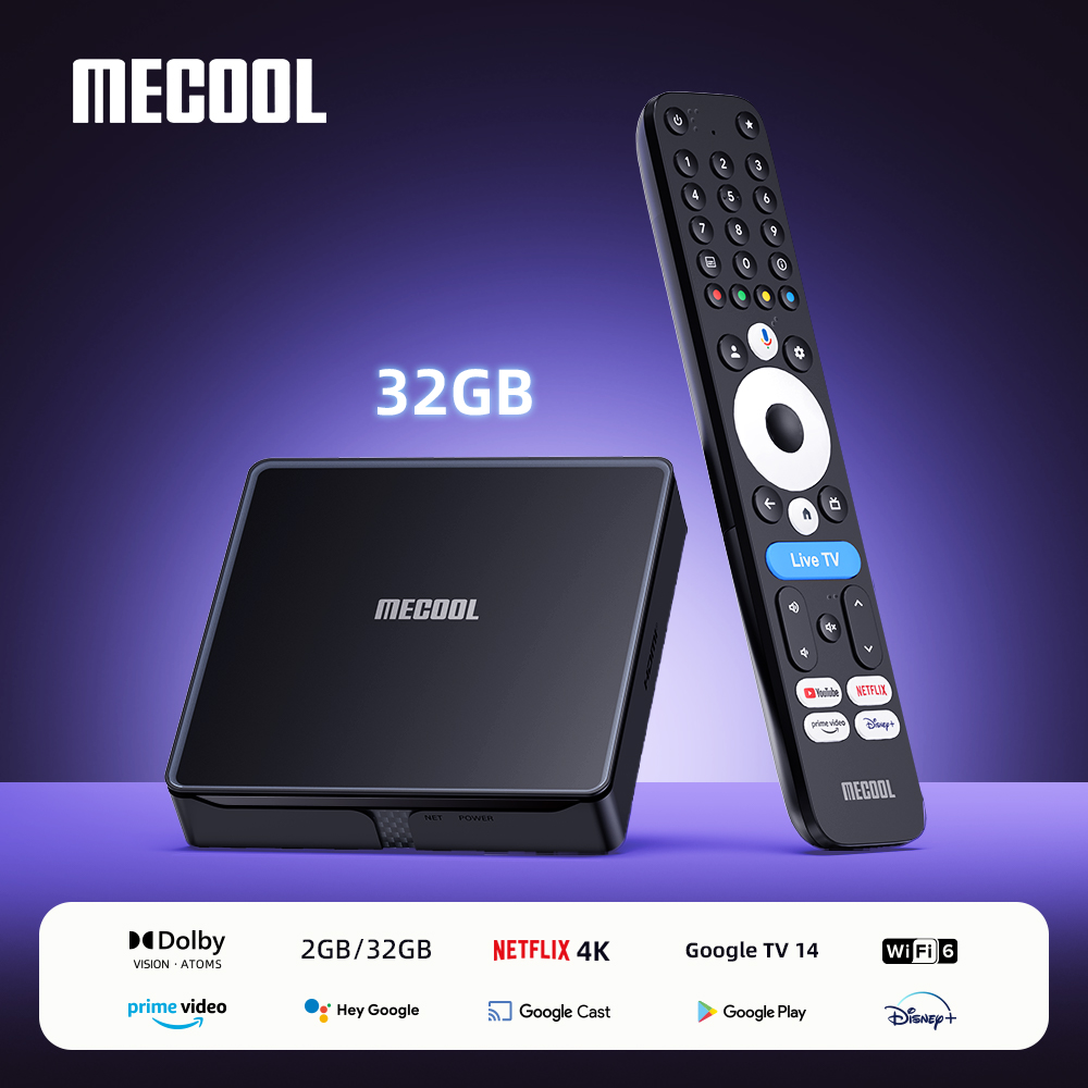 Gaming Console Youtube - MECOOL Nova Caixa de TV Android