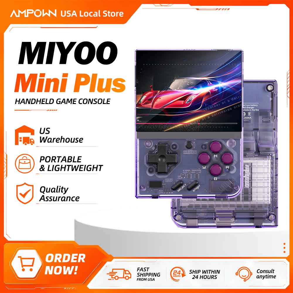Gaming Console Types - Console de Jogo Retro Portátil Miyoo