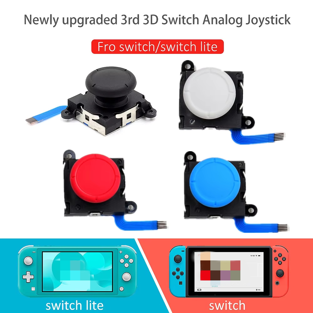 Gaming Console With Controller - 1pc 3d analógico sensor vara joystick