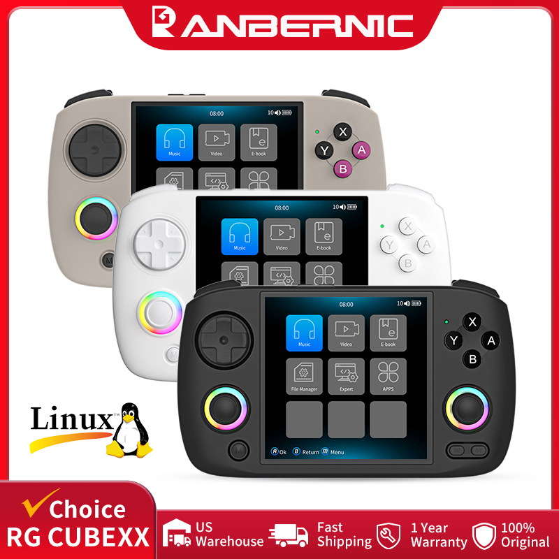 Gaming Console Types - ANBERNIC RG CubeXX Console de jogos