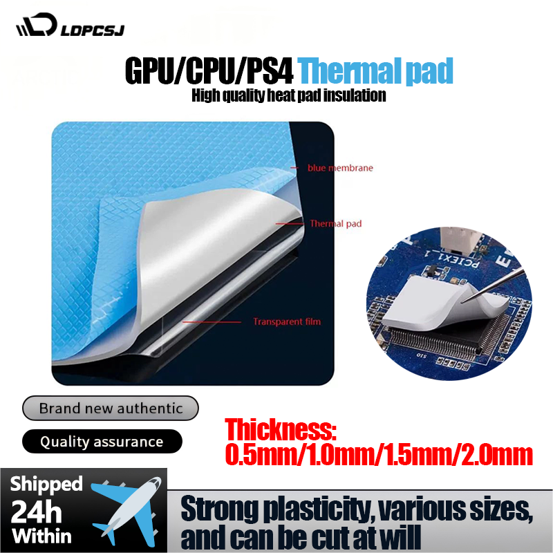 Gaming Console Ps5 - LDPCSJ Almofada Térmica de Silicone de
