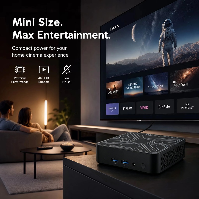 Novo Mini PC Portátil 2026 Int - Gaming Console Portable Pc avaliação e preço