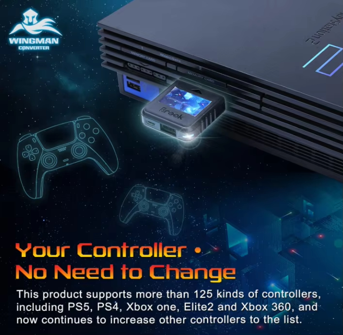 Conversor PS2 Wingman Brook pa - Gaming Console Xbox avaliação e preço