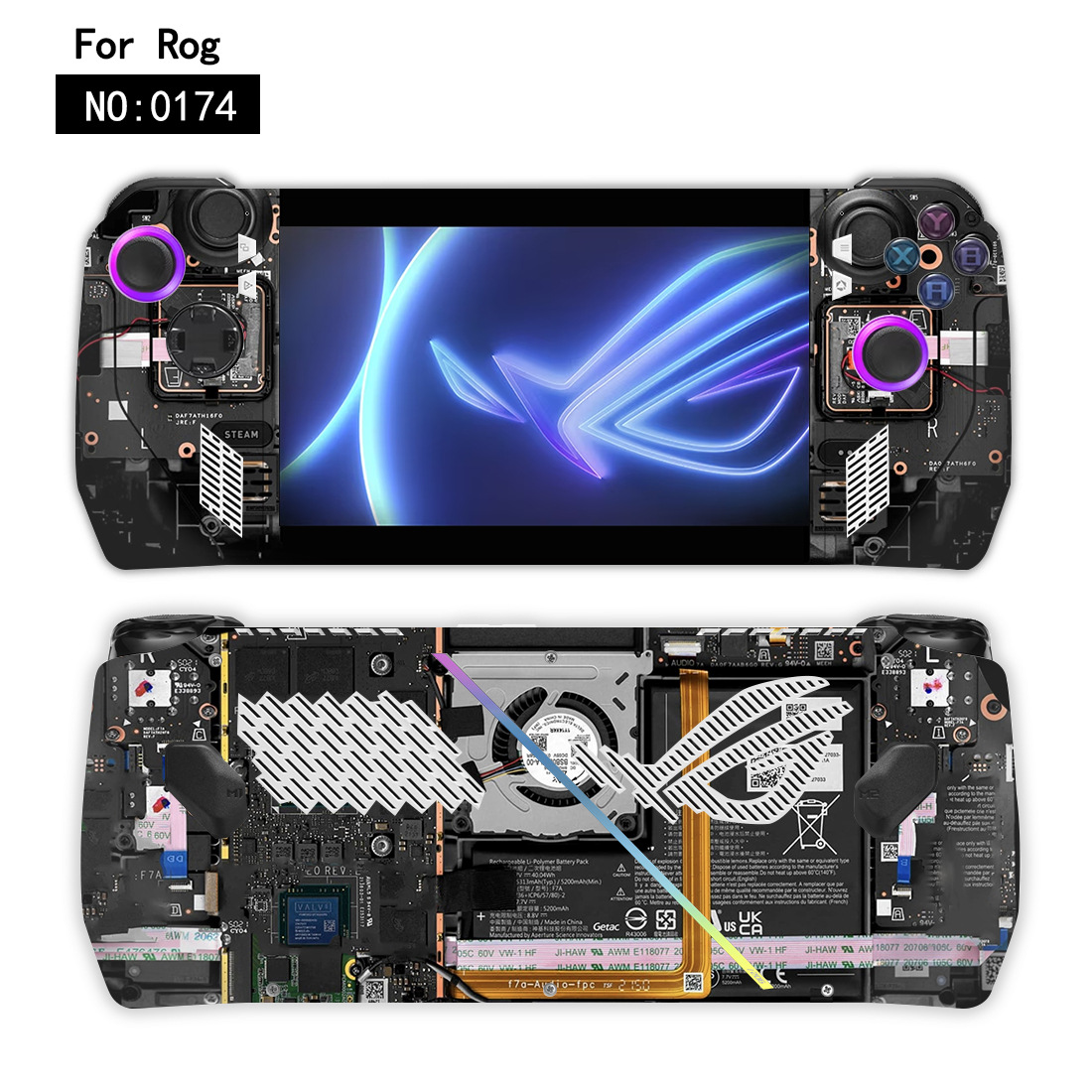 Novos adesivos capa caso para  - Gaming Console Rog Ally avaliação e preço