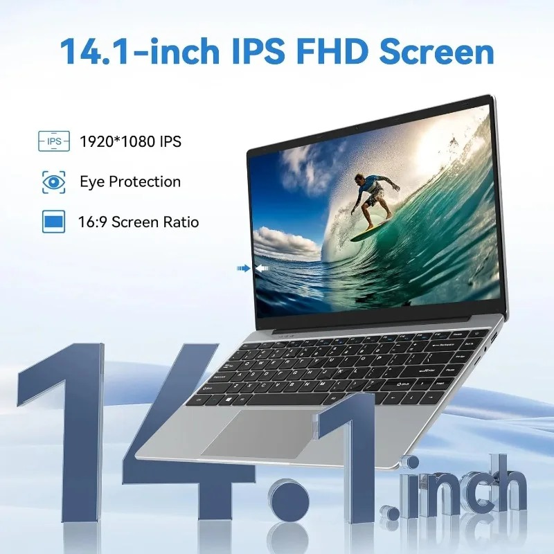 Notebook portátil de 14.1 pole - Gaming Console Portable Pc avaliação e preço