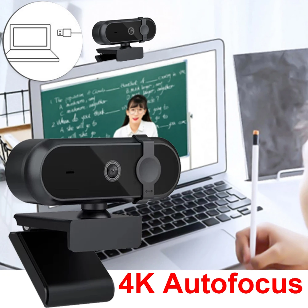 Webcam autofoucs 4k 2k, 30fps, - Gaming Console Youtube avaliação e preço