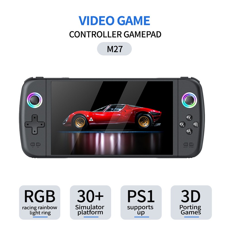 M27 portátil bolso retro conso - Gaming Console Youtube avaliação e preço