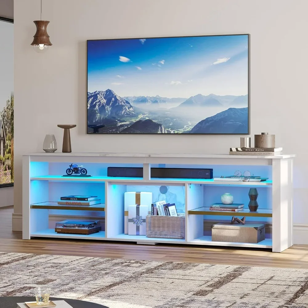 Suporte de TV para TV de 75 po - Gaming Console Entertainment Center avaliação e preço