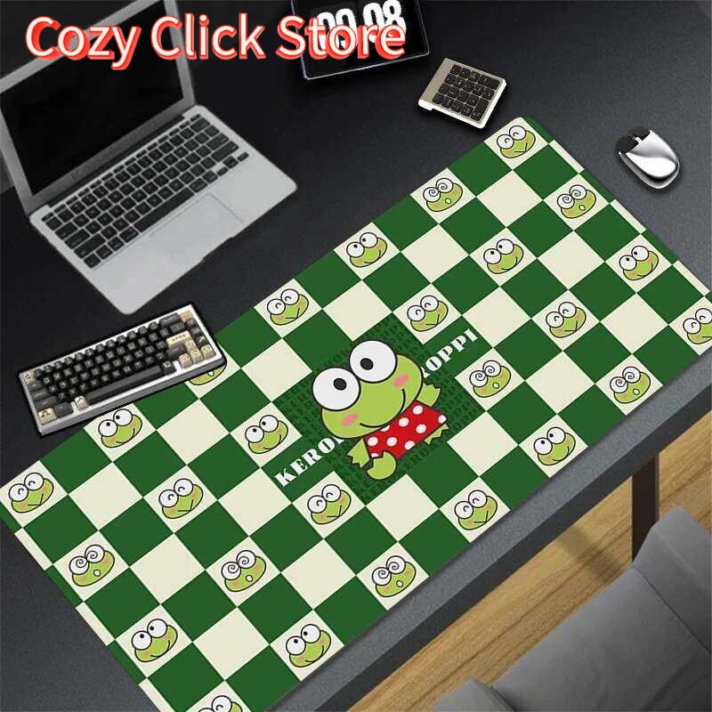 Kawaii sapo verde mouse pad po - Gaming Console Portable Pc avaliação e preço