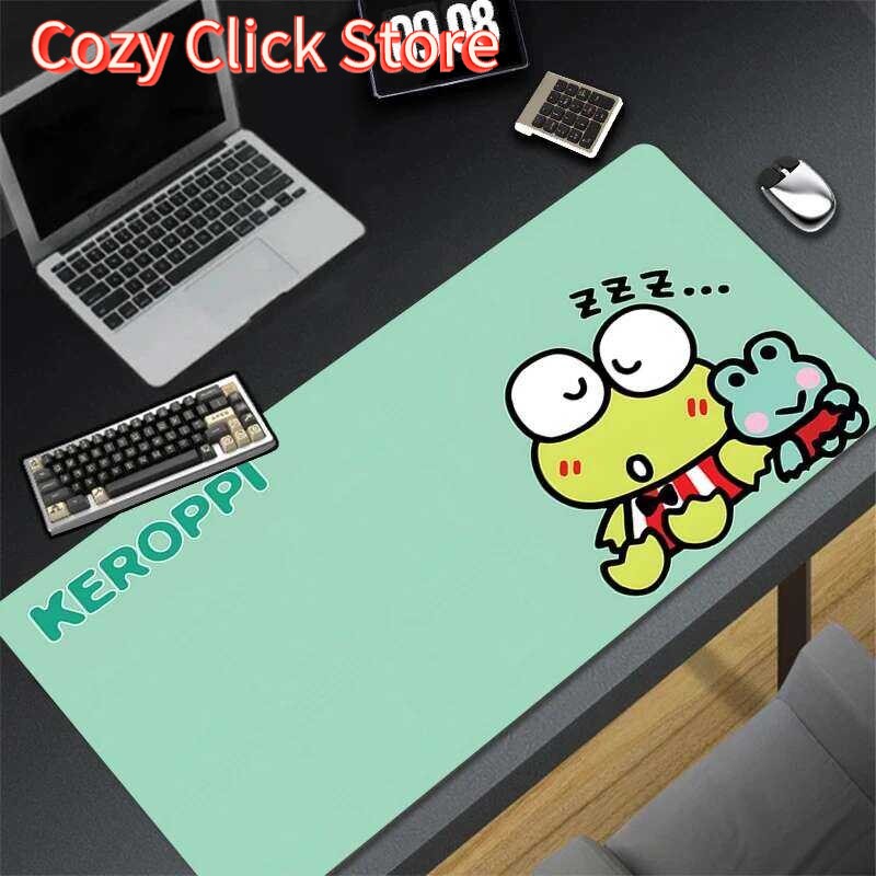 Kawaii sapo verde mouse pad po - Gaming Console Portable Pc avaliação e preço