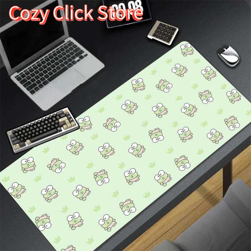 Kawaii sapo verde mouse pad po - Gaming Console Portable Pc avaliação e preço