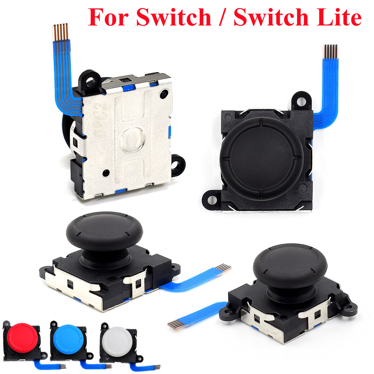 1pc 3d analógico sensor vara j - Gaming Console With Controller avaliação e preço