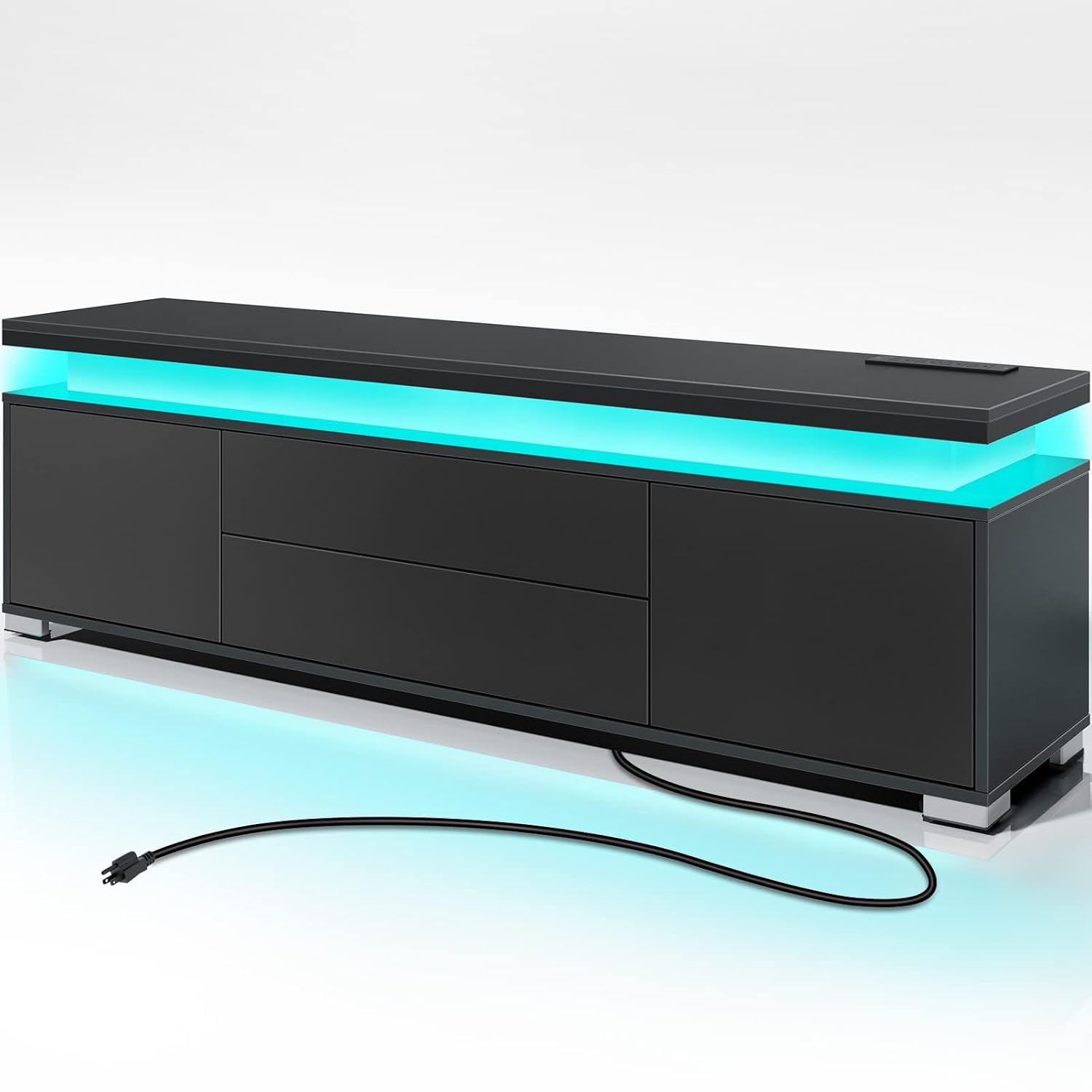 Suporte para TV com Tomada Elé - Gaming Console Entertainment Center avaliação e preço