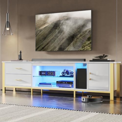 Suporte para TV de 75/80/85 po - Gaming Console Entertainment Center avaliação e preço