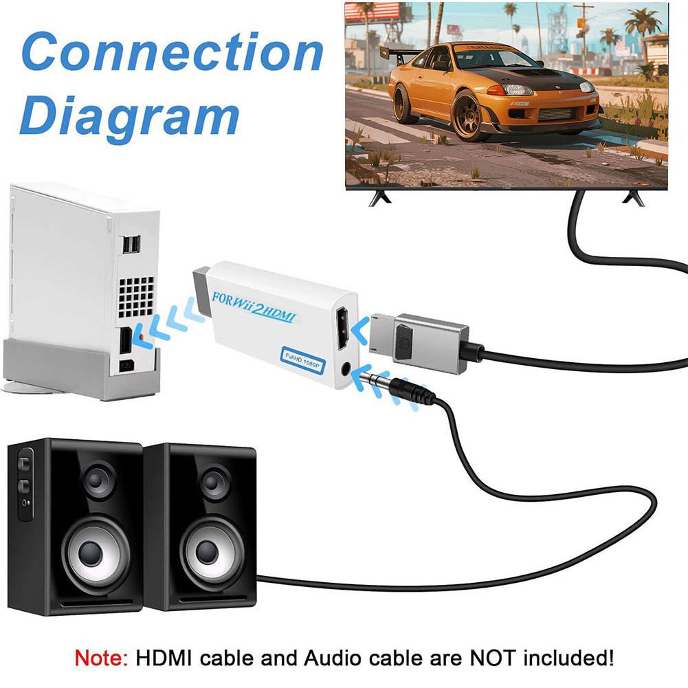 Conversor Wii para HDMI, Conso - Gaming Console Types avaliação e preço