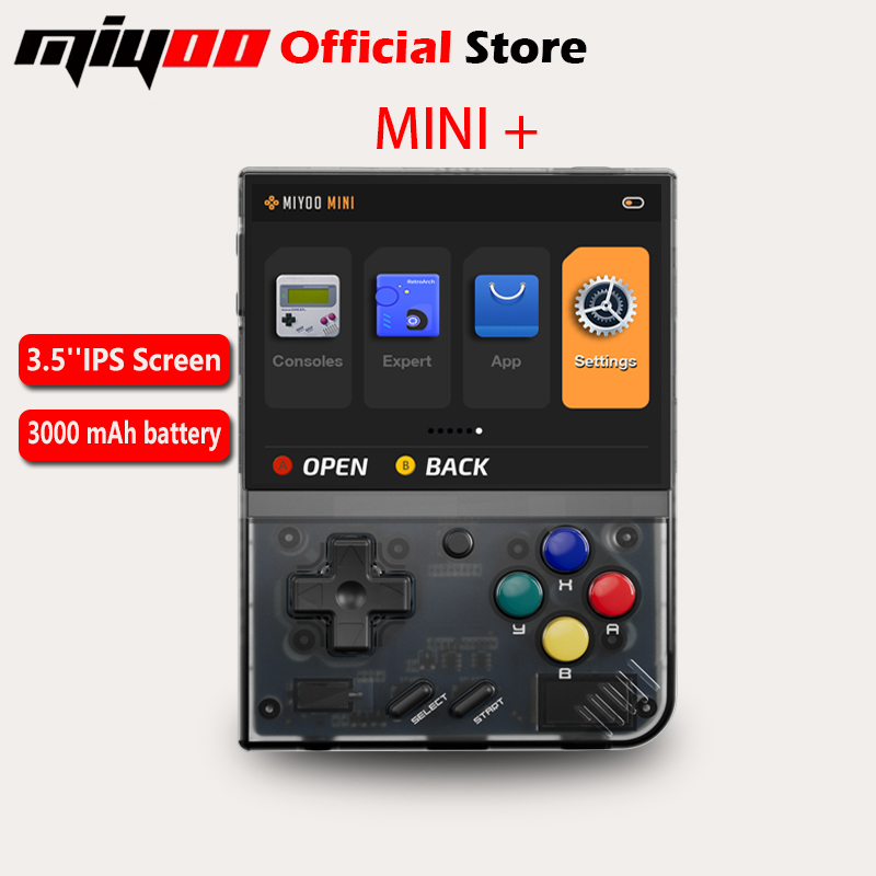 Miyoo mini plus portátil retro - Gaming Console Types avaliação e preço
