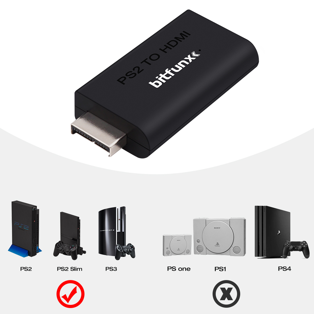 BitFunx PS2 YPBPR para HDMI ™  - Gaming Console Ps3 avaliação e preço