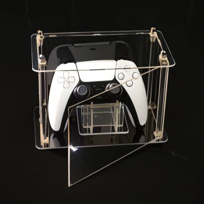 Caixa acrílica controlador de  - Gaming Console With Controller avaliação e preço