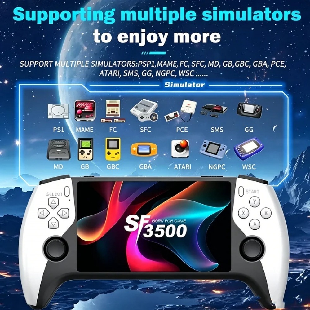Console de jogos portátil SF35 - Q21 Gaming Console avaliação e preço
