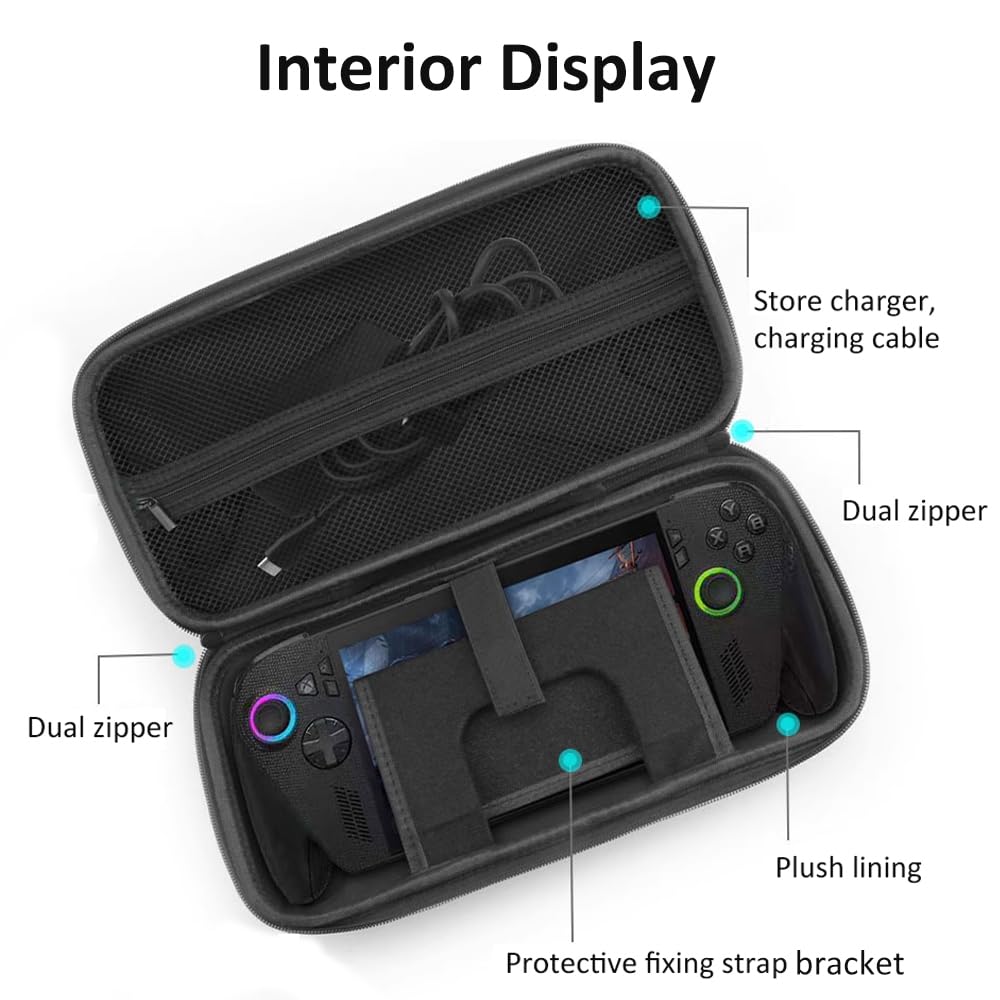Bolsa de armazenamento rígido  - Gaming Console Rog Ally avaliação e preço